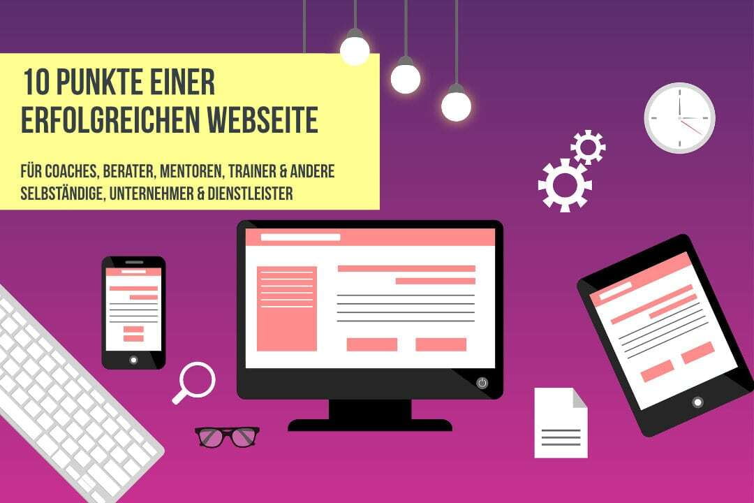 10 Punkte für eine erfolgreiche Webseite